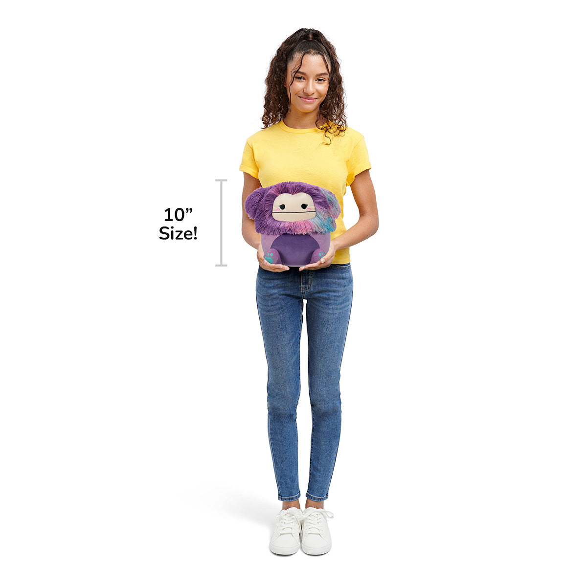 Squishmallows - Squishmallows 10" Eden the Purple Bigfoot | Jazwares