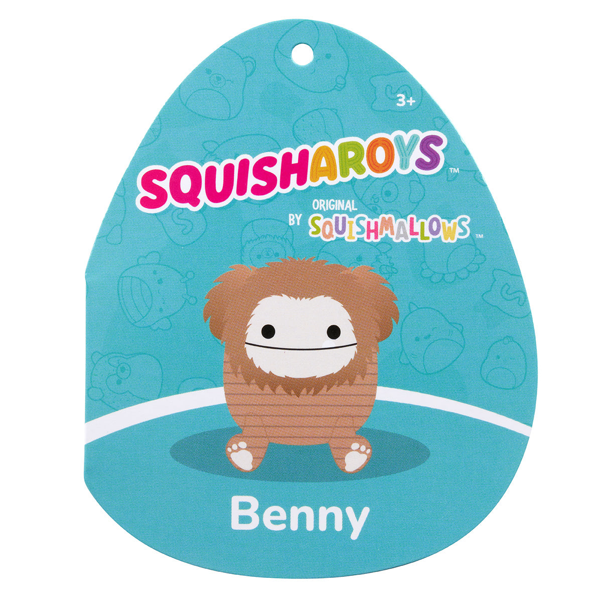 Squishmallows - Squishmallows 8" Benny the Brown Corduroy Bigfoot | Jazwares