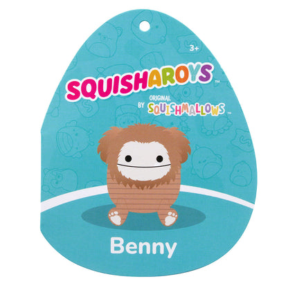 Squishmallows - Squishmallows 8" Benny the Brown Corduroy Bigfoot | Jazwares