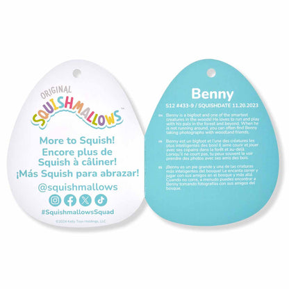 Squishmallows - Squishmallows 12" Benny the Bigfoot With Scarf | Jazwares