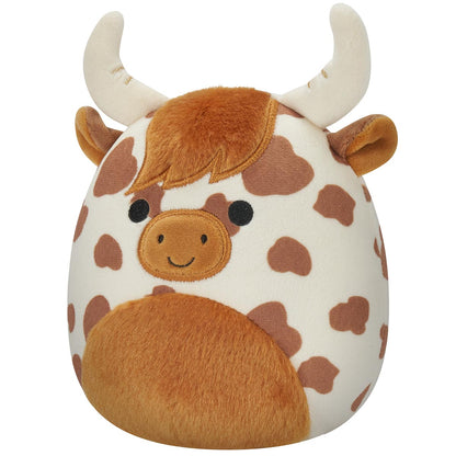 Squishmallows - Squishmallows Alonzo the Brown Spotted Highland Cow | Jazwares