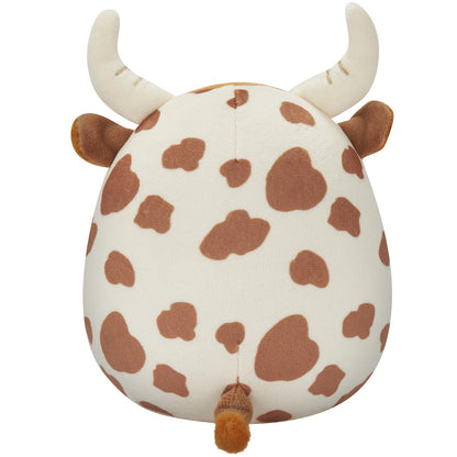 Squishmallows - Squishmallows Alonzo the Brown Spotted Highland Cow | Jazwares