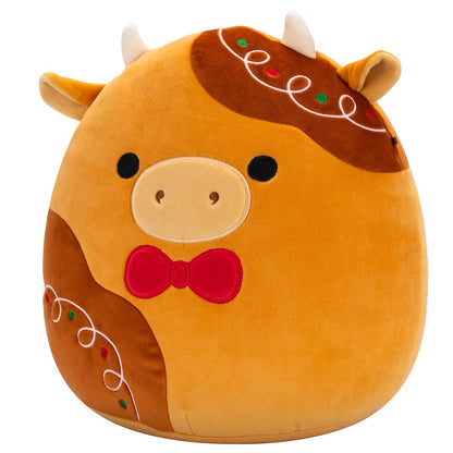 Squishmallows - Squishmallows 12" Jericho the Gingerbread Cow | Jazwares