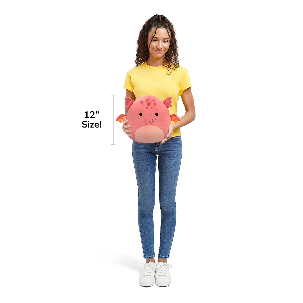 Squishmallows - Squishmallows 12" Leandro the Dark Coral Cthulhu | Jazwares