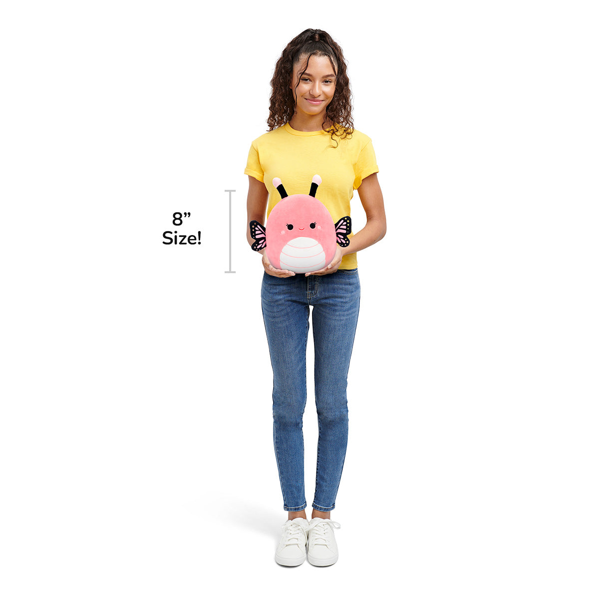 Squishmallows - Squishmallows 8" Andreina the Pink Monarch Butterfly | Jazwares