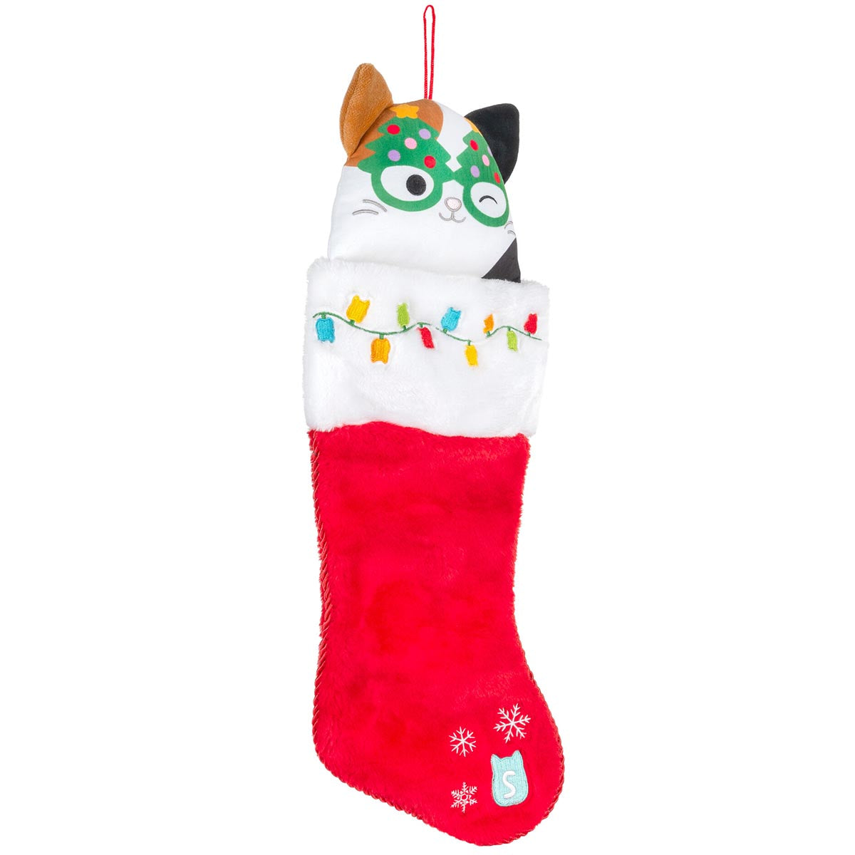 Squishmallows - Squishmallows Cam the Cat Plush Stocking | Jazwares