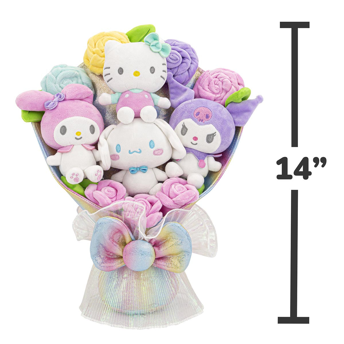Squishmallows - Hello Kitty and Friends 14" Ultra-Premier Plush Bouquet | Jazwares
