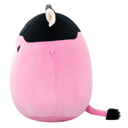 Squishmallows - Squishmallows 8" Pollyanna the Black and Pink Cow | Jazwares