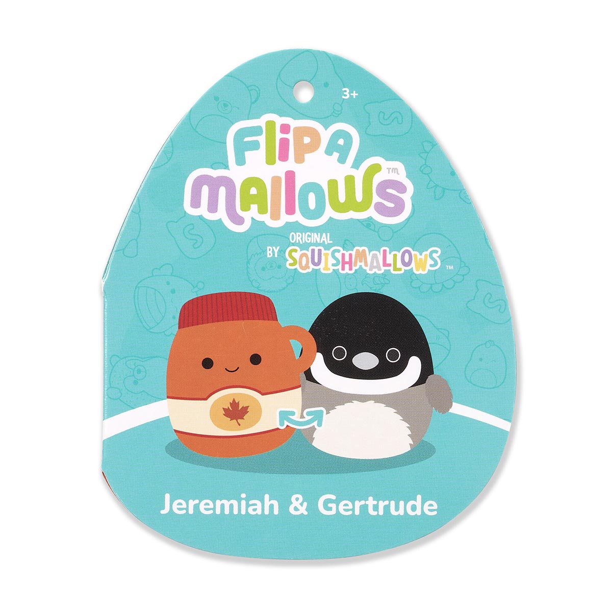 Squishmallows - 8" Jeremiah & Gertrude FlipAMallows | Jazwares
