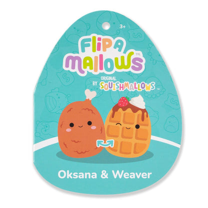 Squishmallows - 8" Oksana & Weaver FlipAMallows | Jazwares