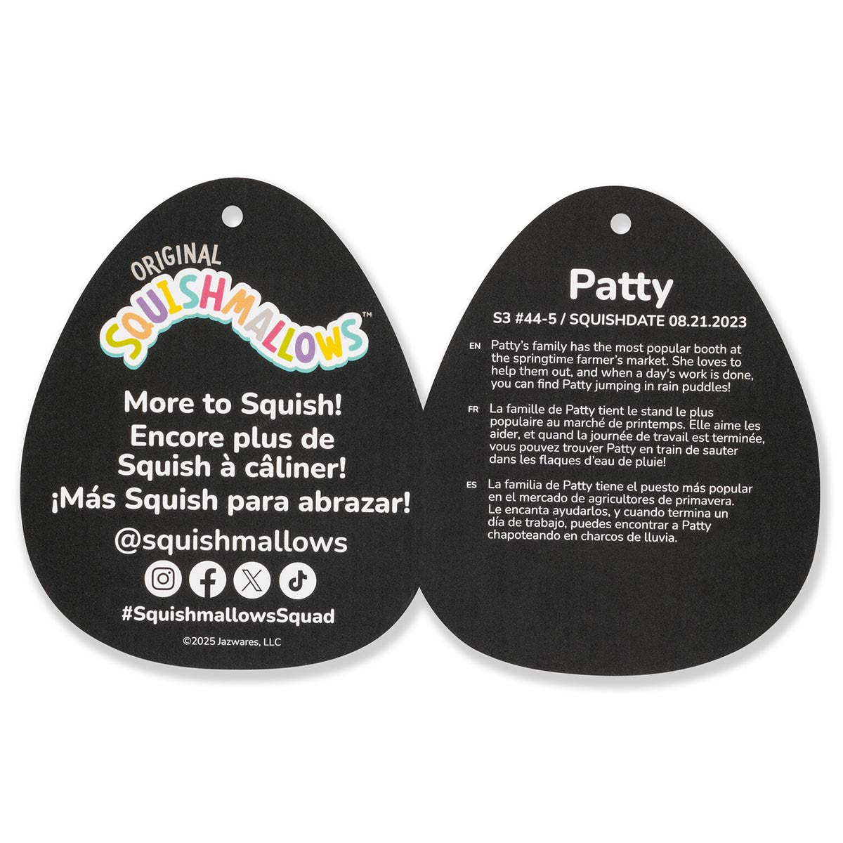 Squishmallows - Squishmallows Select Series Valentine's Cow Clip 2-Pack | Jazwares
