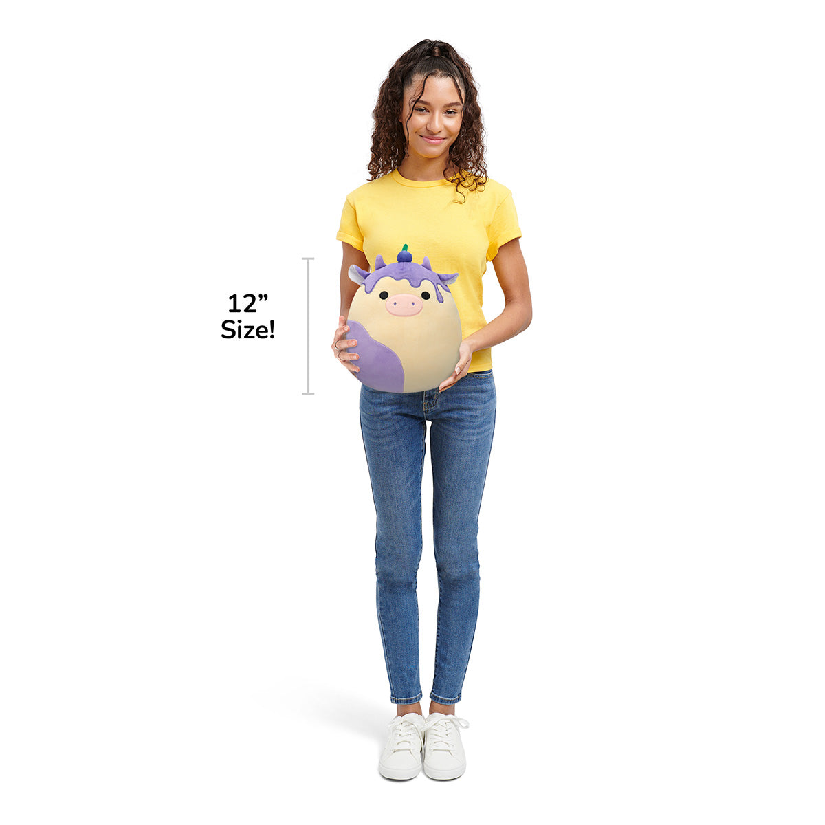 Squishmallows - Squishmallows 12" Benito the Blueberry Cheesecake Cow | Jazwares
