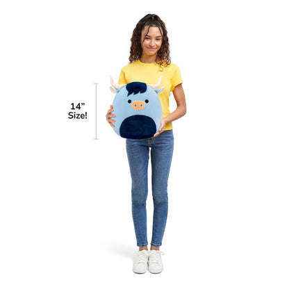Squishmallows - Squishmallows 14" Toro the Blue Highland Cow | Jazwares